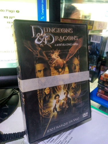 Dungeons Dragons 1,2 E 3 Dvd Original Usado 