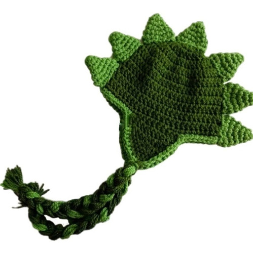 Gorro Dinosaurio Crochet Bebés