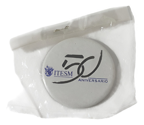 Pin Broche Botónes Metálico De Colección Tec Itesm 50 Aniv.