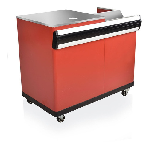 Caja Checkout Mostrador Cajero 1.05 X 0.59 X 0.87 M.