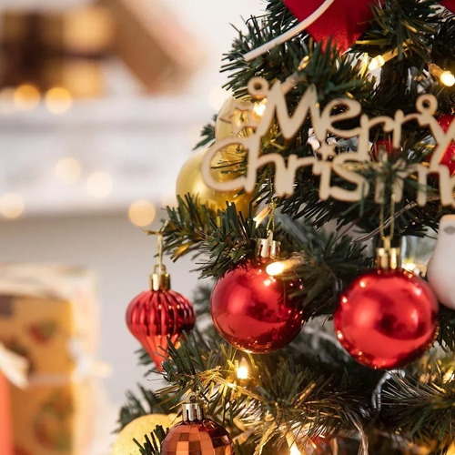 Árbol De Navidad Pequeño De Bricolaje Con Luces Led