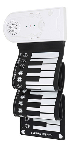 Teclado De Piano Plegable Piano Enrollable Portátil