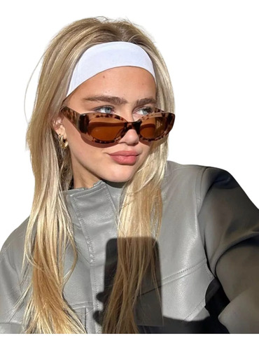 Vincha Tela Elástica Bandana Lisa Deportiva Bianca Sheli 209 Rosa Fluo