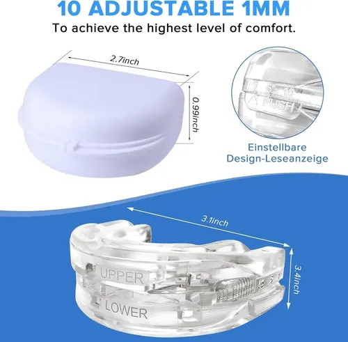 Anti Ronquidos Dispositivos Mejorado Para Dormir Ajustable | MercadoLibre