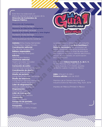 La Guía 1 Historia Santillana