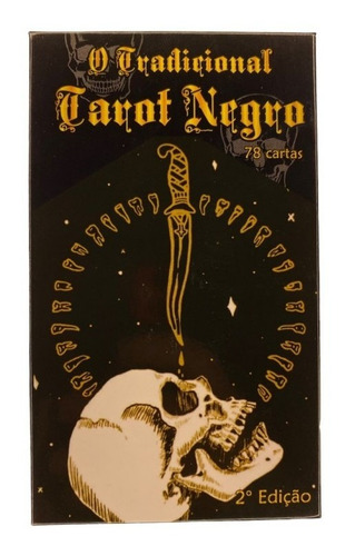 O Tradicional Taro Negro 78 Cartas Plastificado Manual