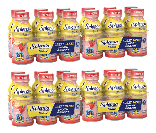 Splenda Diabetes Care Batido De Reemplazo De Comida, 8 Onzas