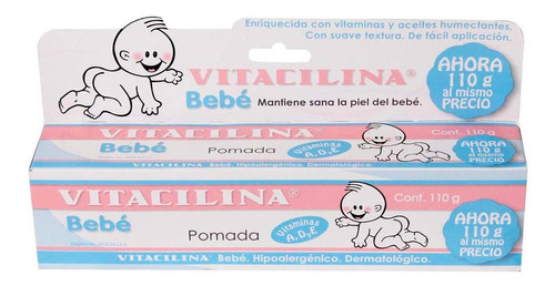 Pomada Vitacilina Bebé 110g