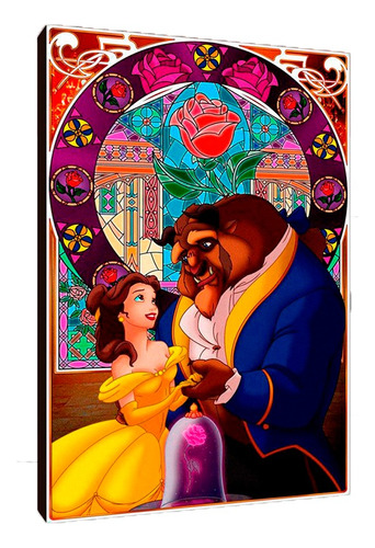 Cuadros Poster Disney La Bella Y La Bestia M 20x29 Blb (41)