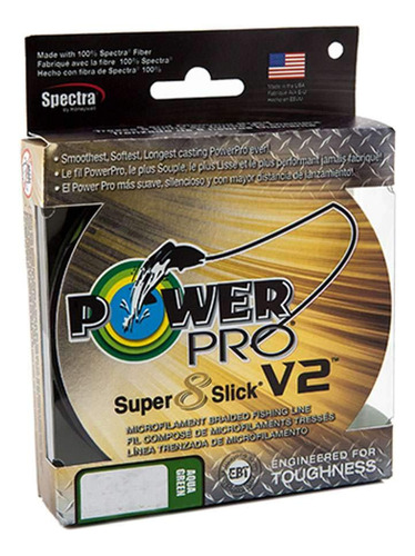 Power Pro Lb Yd Luna Brillo Trenza