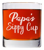 Comprar Carvelita Papas Sippy Cup - Papa Whisky Glass - 11 Oz Grabad