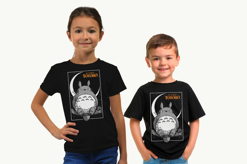 Remera Totoro Niño Anime Unisex 