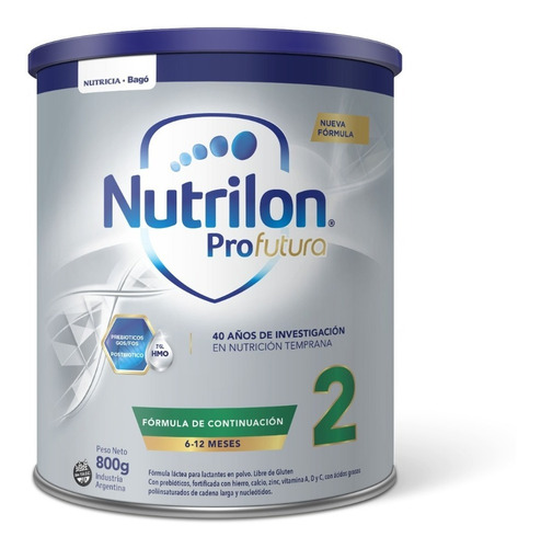 Imagen 2 de 7 de Nutrilon Profutura 2 Lata 800 Gr