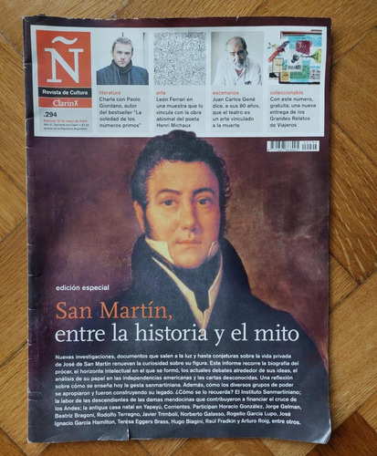 Revista De Cultura San Martín Entre La Historia Y El Mito (Usado)