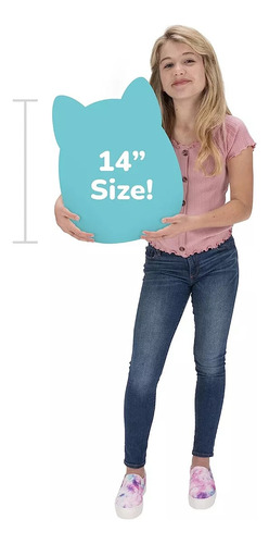 Peluche Grande Squishmallows Pulpo Beula 40 Cms Envío Gratis