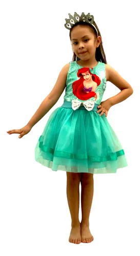 Vestidos de niña hotsell de la sirenita