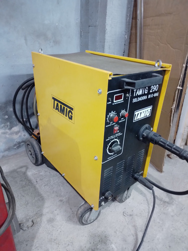 Soldadora Tamig Mig-mac De 290 Amps Amarillo (Usado)