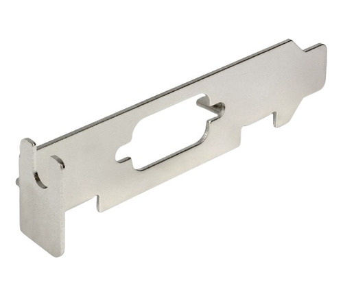 Bracket Baja Perfil Para Tarjeta Pci Serial Mini Case Chicos