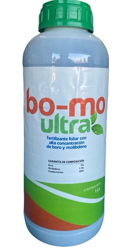 Bo-mo Ultra,fertilizante Boro+molibdeno, Amarre De Fruto 1 L