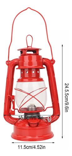 Lampara De Queroseno Vintage Lamp De Aceite De Linterna D