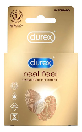 Condones Durex Real Feel