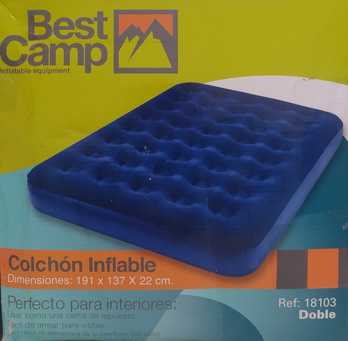 Colchón Inflable Best Camp. Matrimonial