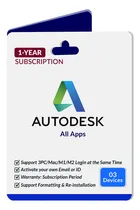 Comprar Licencia Autodesk Todas Las App Windows \u002F Mac - 12 Meses
