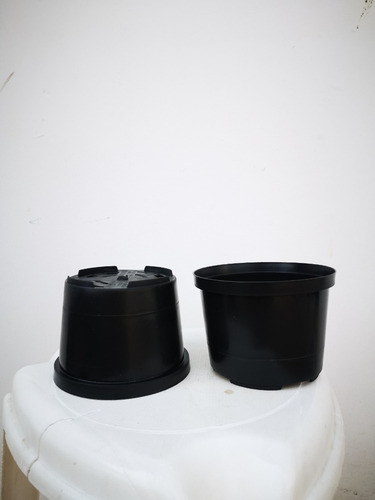Materas Plásticas Redondas 14 Cm X 50 Unidades