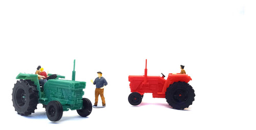 Tractor Escala Ho 1/87. Trenes Maquetas. Imp 3d