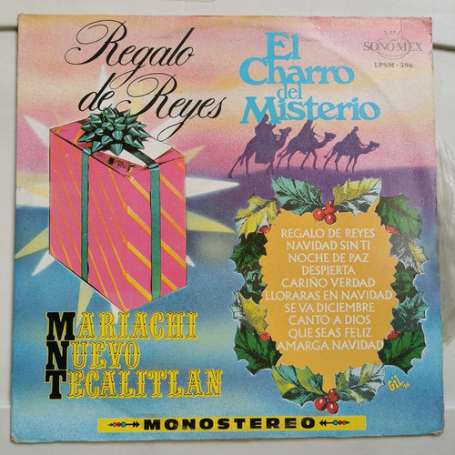 Disco Lp:mariachi Tecalitlan- Charro Del Misterio