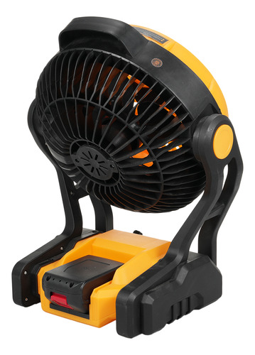 Ventilador Con Barbacoa, Led, Pesca, Camping, Para Acampar,