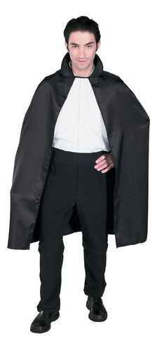 Capa Drácula O Vampiro Halloween 140 Cm Terror Larga 