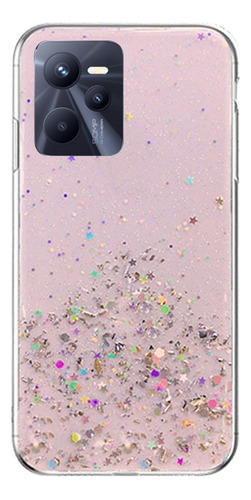 Funda Para Oppo Realme C35 Glitter Starry Sky Star Cover