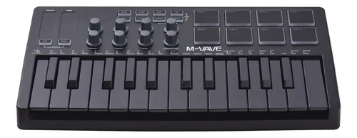 Synthesizer Keyboard Midi Controller Beat Maker Machine | MercadoLivre