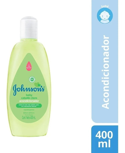 Acondicionador Johnson's Baby Enjuague De Manzanilla 400ml 