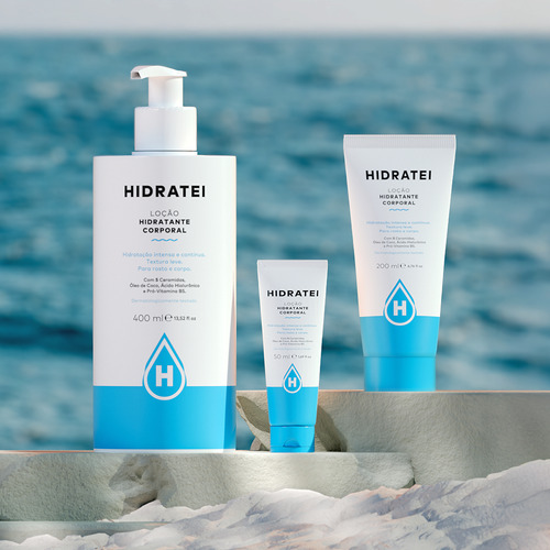 Loção Hidratante Corporal 400ml Hidratei Fragrância Suave