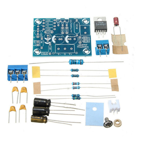 20w Lm1875t Channel Audio Amplificador Junta Módulo Diy Kit