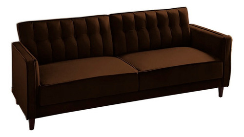 Sofa Cama Ninatzin Chocolate Pieza Salas Mueble Sofas Sillon