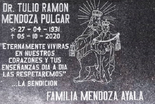Imagen 6 de 10 de Lápida De Quarzo Para Identificar Tumbas En Cementerios