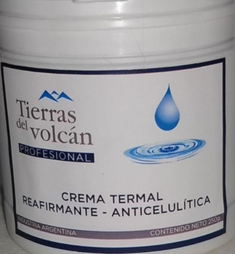 Crema Para Celulitis 500g Tierras Del Volcan 