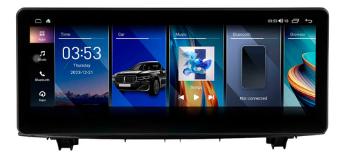 Multimídia Bmw X1 2016 A 2022 12.3p 6+64gb Octacore Carplay