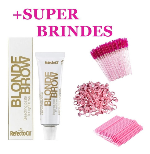 Imagem 1 de 9 de Tinta Blonde Brow Refectocil Tintura P/ Sobrancelhas Cilios