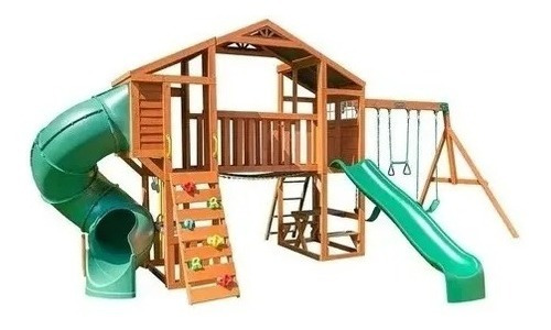 Juego Exterior Tobogán Resbaladilla Niños Jardín Oferta 