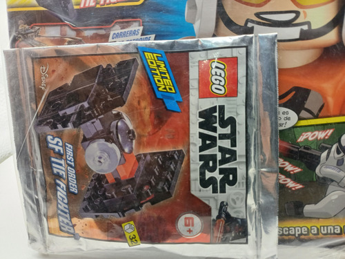 Revista Lego Star Wars #12 Nave First Order Tie Fighter