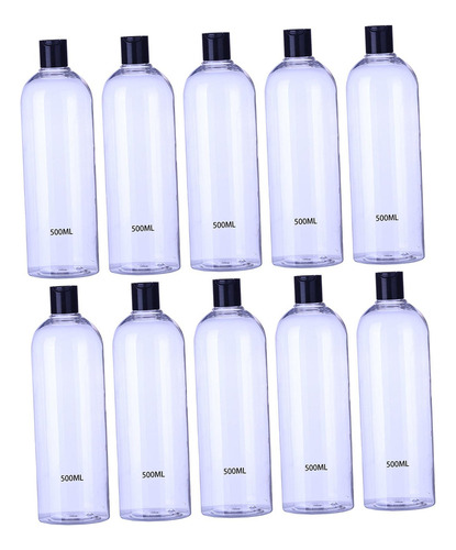 10 Uds. Botellas Vacías, Botella De Champú, Dispensador De