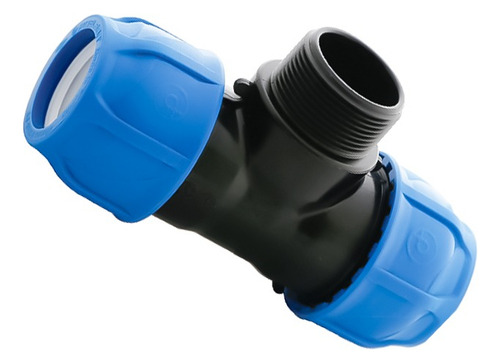 Tee De Compressão Pp P/pead 32x32mm 1'' Rosca Macho