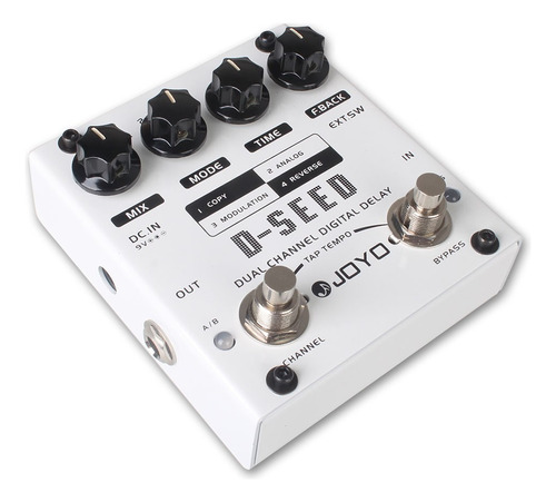 Pedal De Delay Joyo D-seed - Versátil E Com Tap-tempo