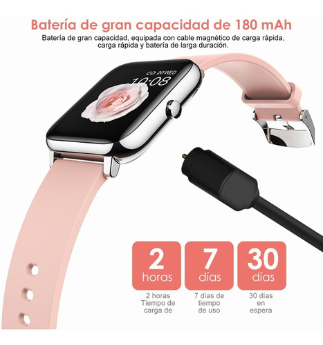 Imagen 7 de 7 de Reloj Inteligente Deportivo Bluetooth Impermeable Sports