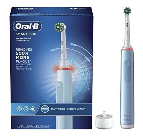 Oral-b Smart 1500 - Cepillo De Dientes Con Batería Recargabl