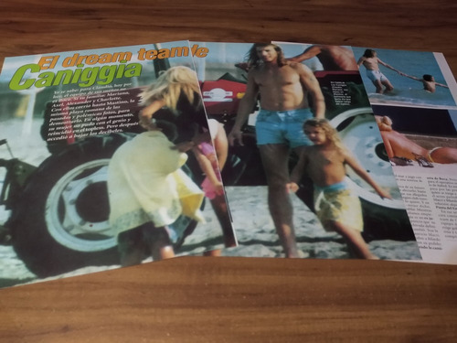 (n271) Claudio Caniggia * Clippings Revista 3 Pgs * 1996